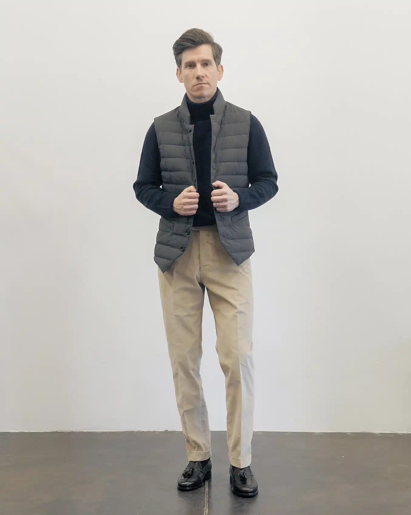 Suitsupply vest with loafers