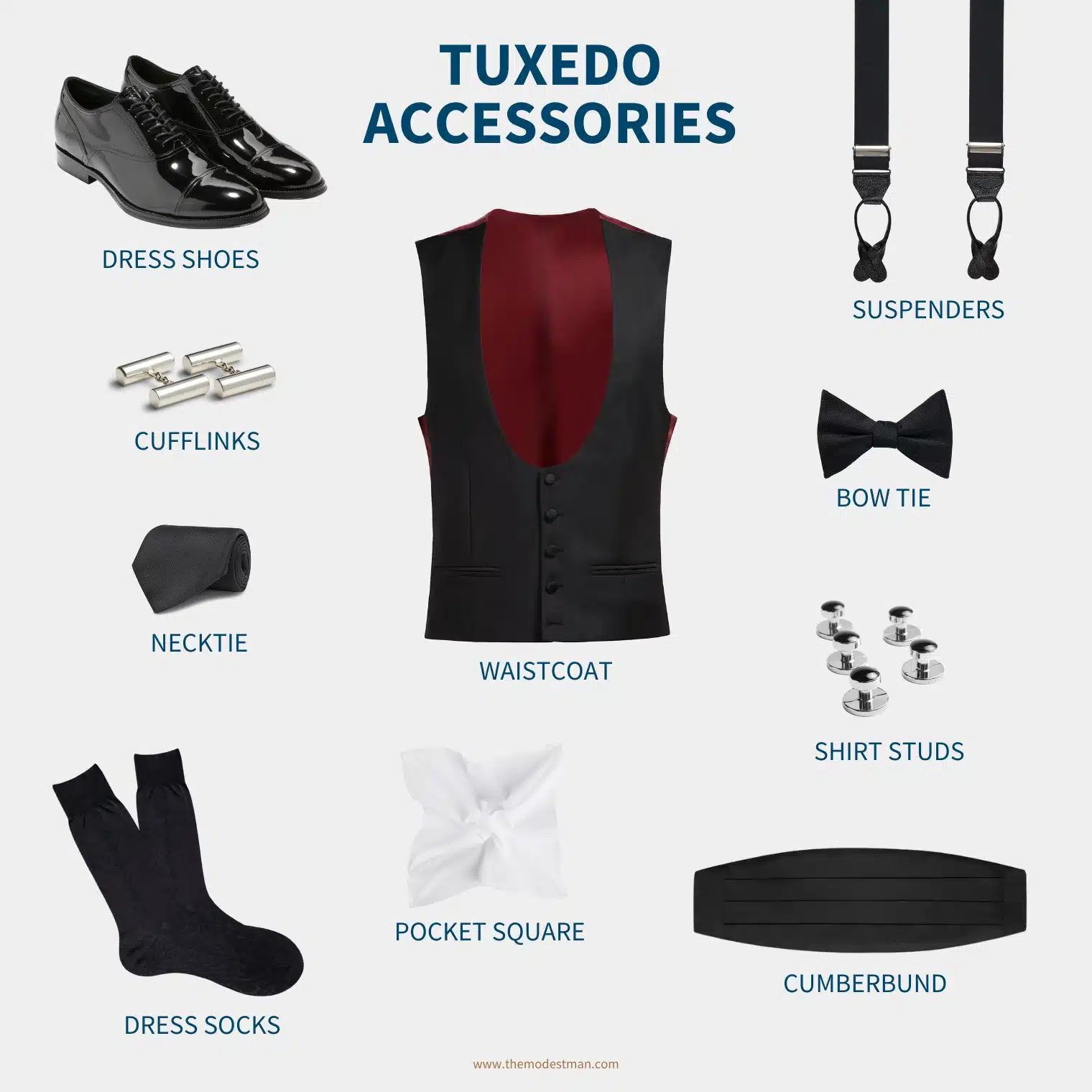 Tuxedo accessories