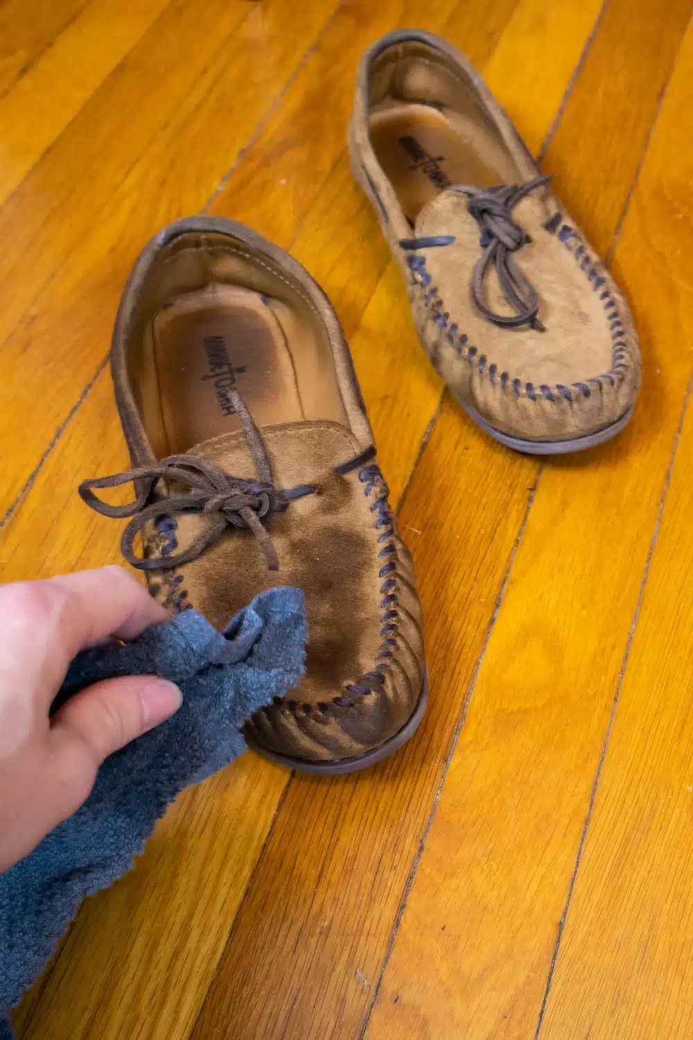 Moccasins Repair Cleaning
