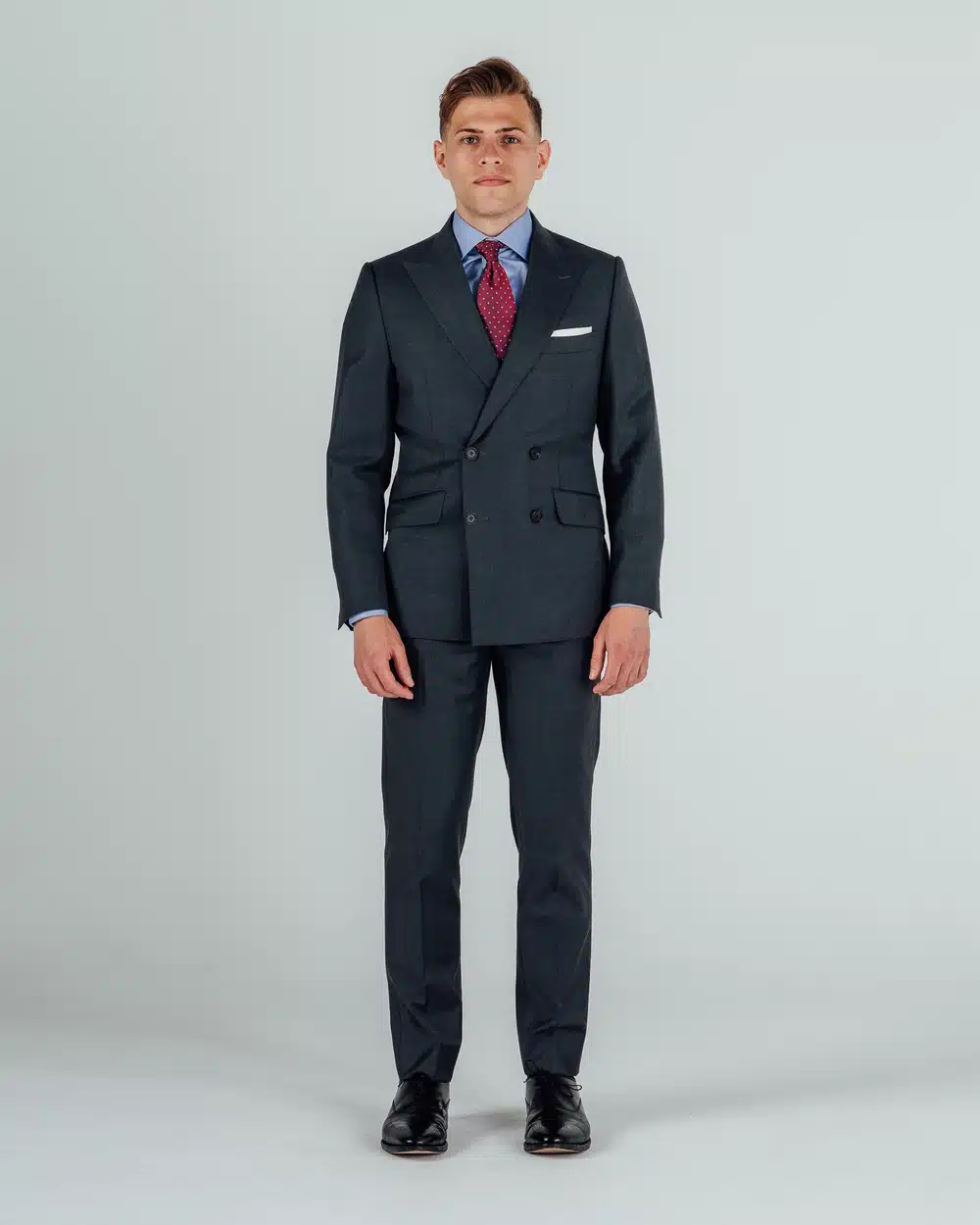 Ryan Wearing Bespoke Custom Suit