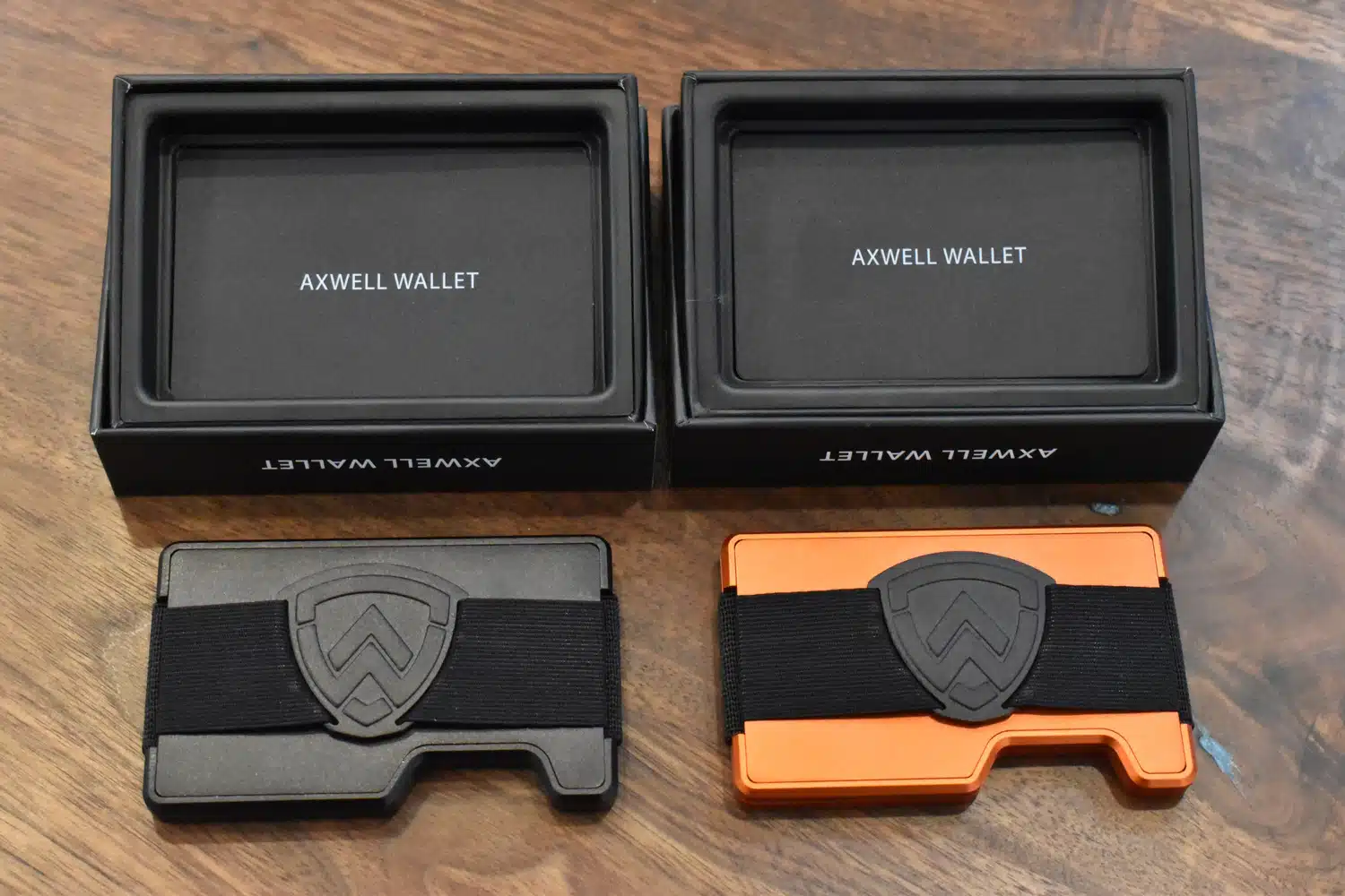 Axwell Wallets Unboxing