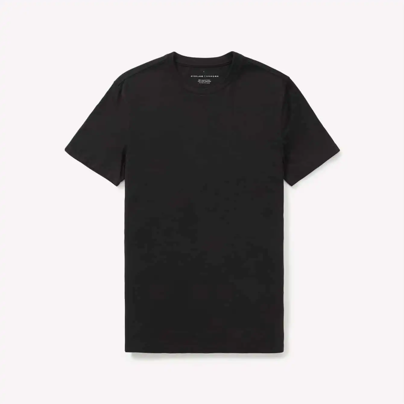 Everlane - Organic Cotton Crew T-shirt Black