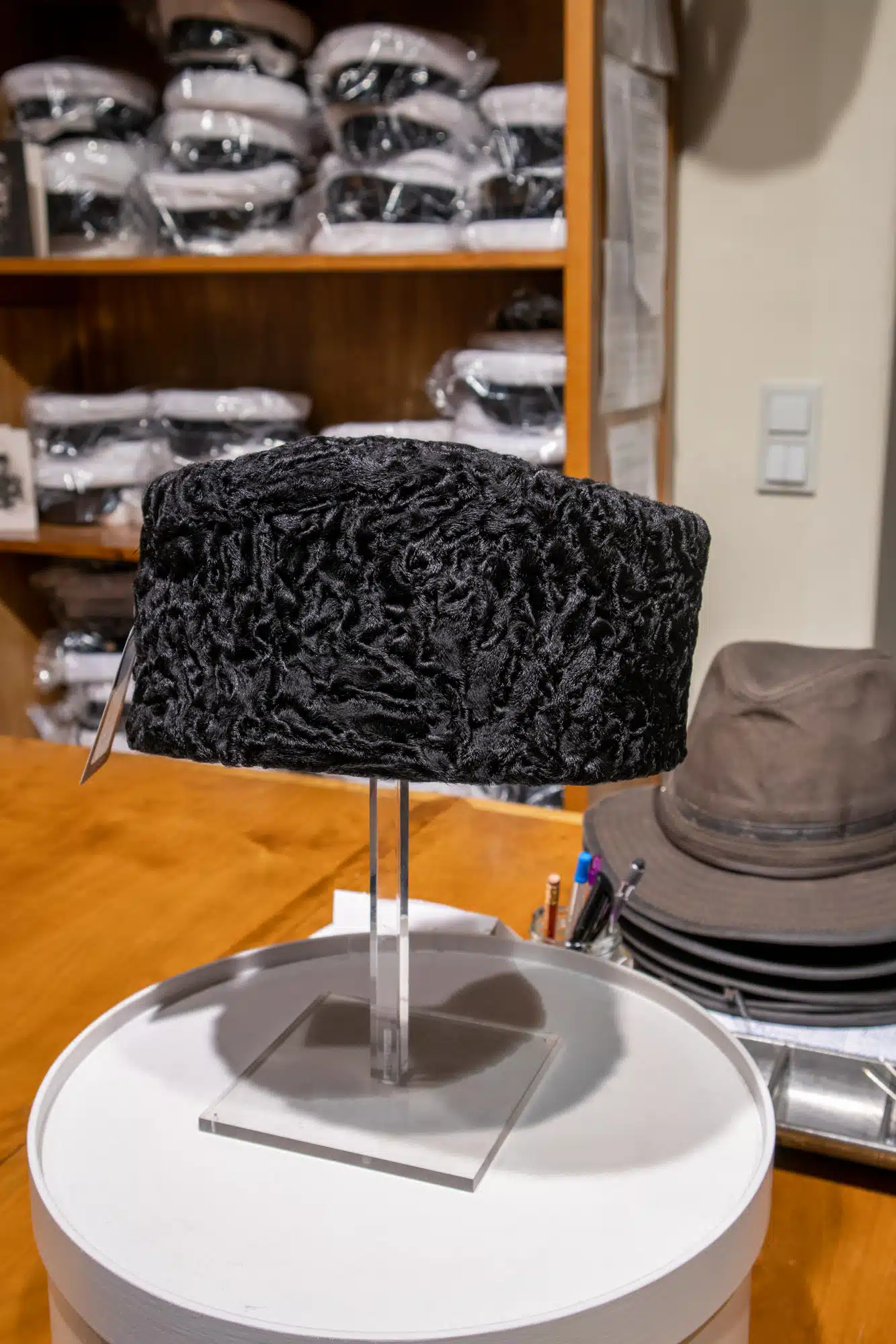 Astrakhan hat