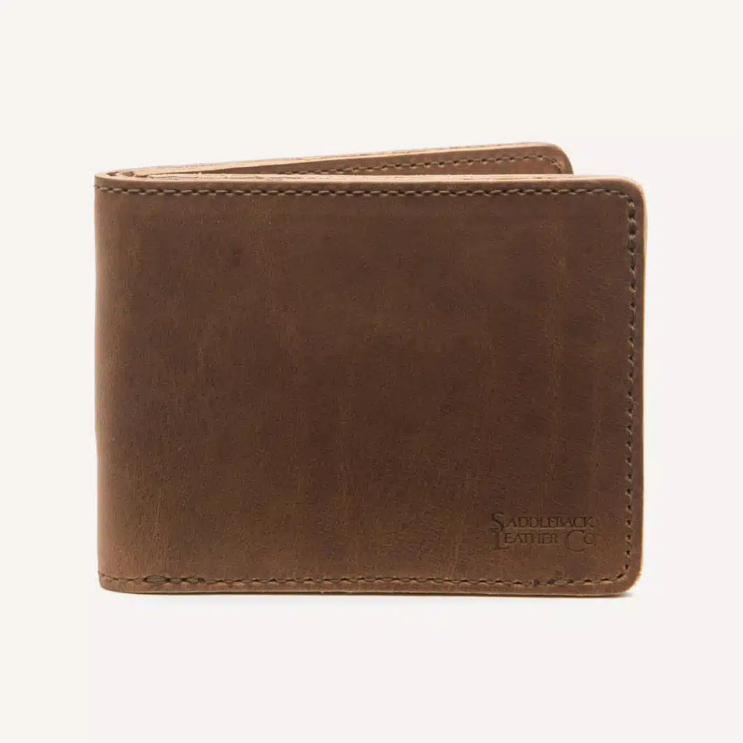 Saddleback Full Grain Leather Bifold Wallet
