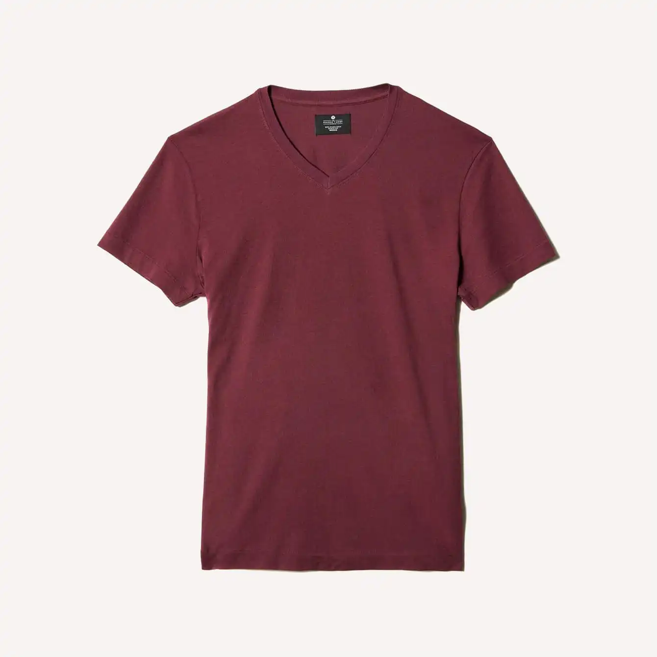 The Classic T-Shirt Company  – Mens Short Sleeve V-neck Classic T-Shirt