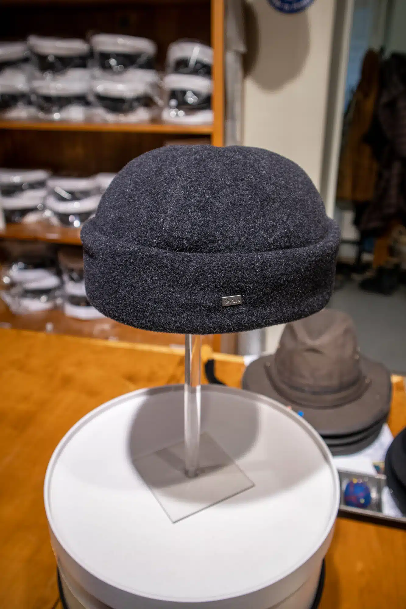 Wool watch cap