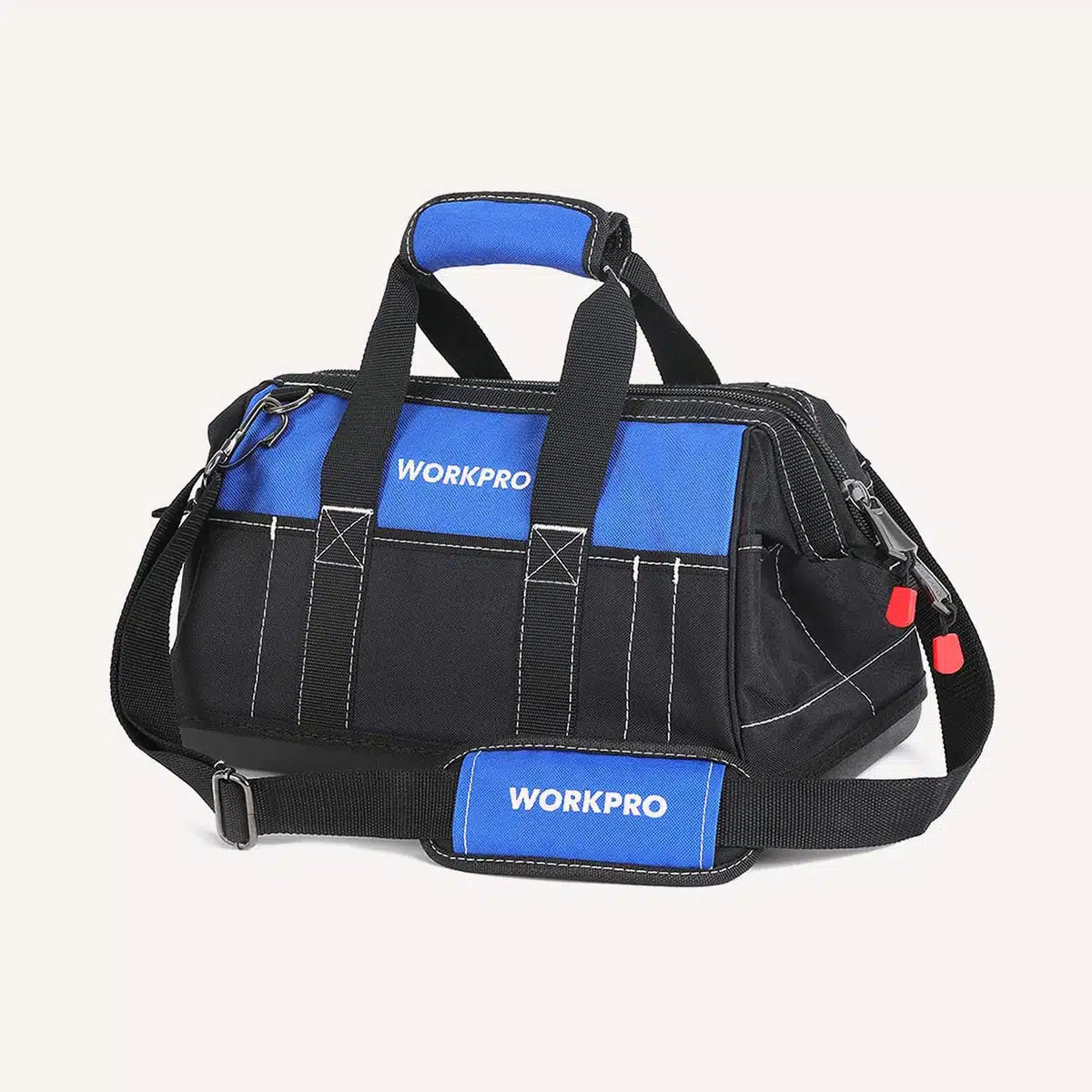 WORKPRO 16 inch Wide Mouth Tool Bag