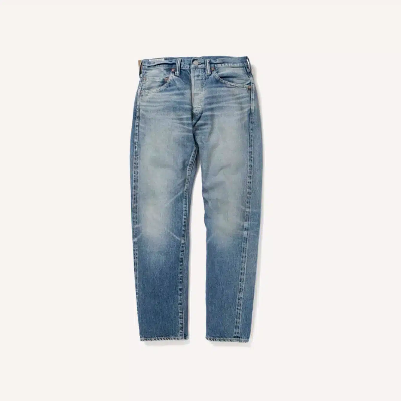 Okayama Denim Studio D Artisan Distressed Ivy Selvedge Jeans