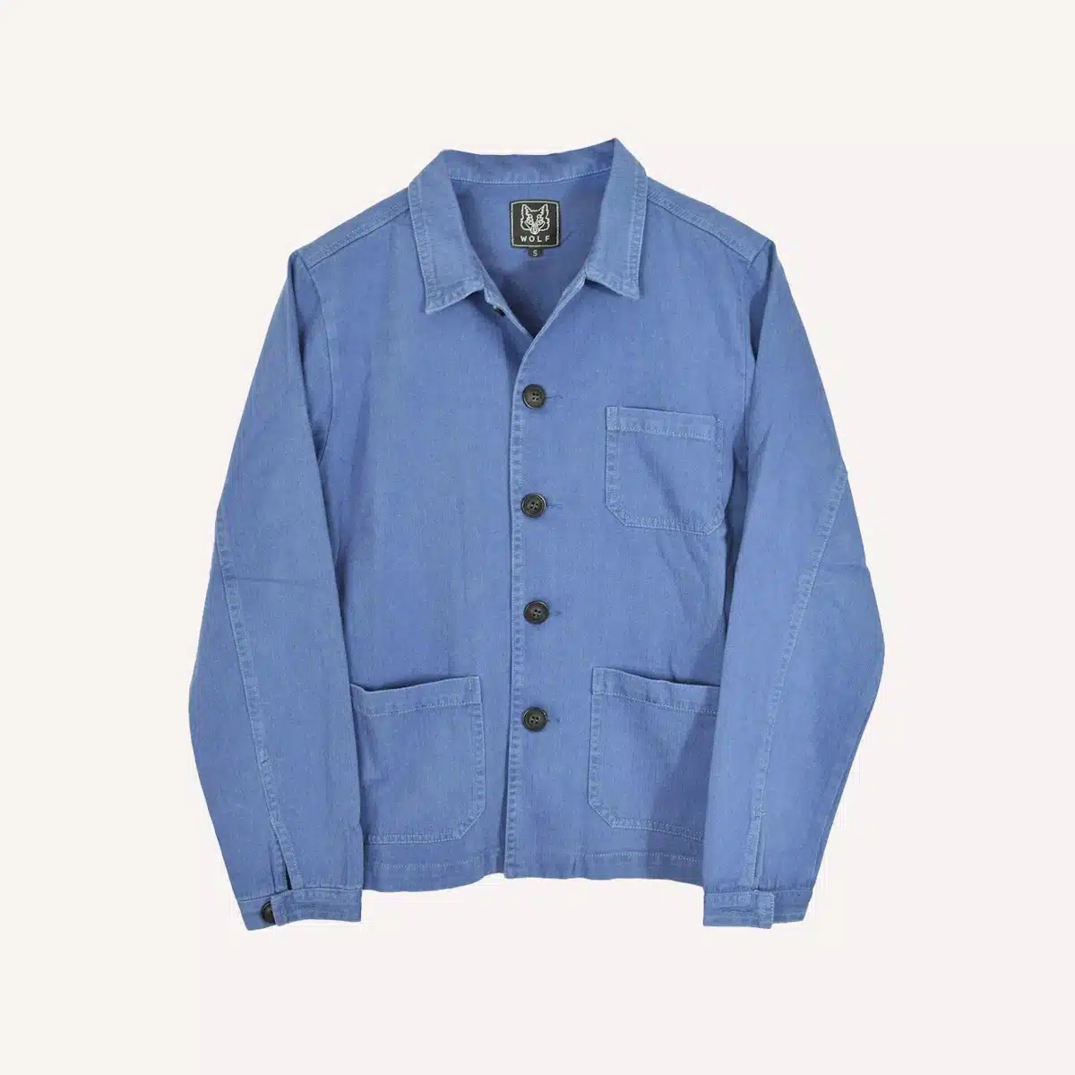 Wolf Vintage Clothing Mid Blue 60s Style French Chore Jacket