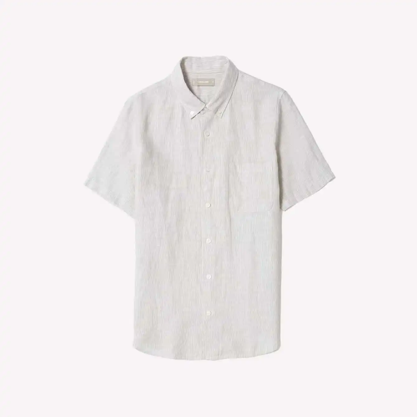 Everlane - Linen Short-Sleeve Standard Fit Shirt