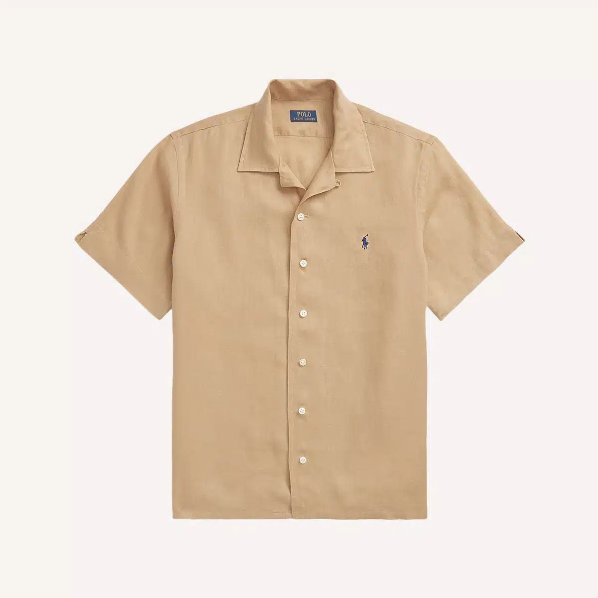 Ralph Lauren Classic Fit Linen Camp Shirt