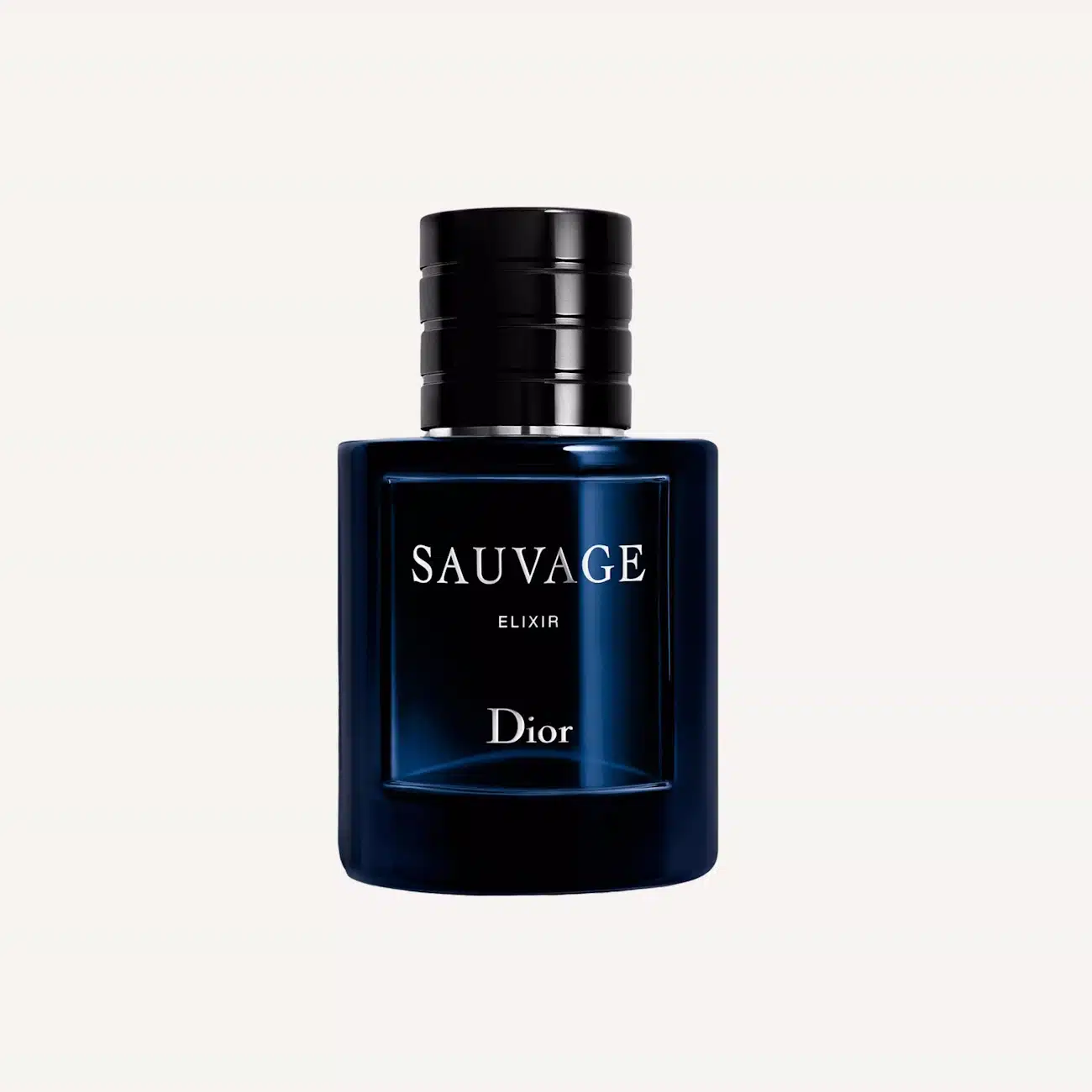 A bottle of Dior Sauvage Elixir cologne