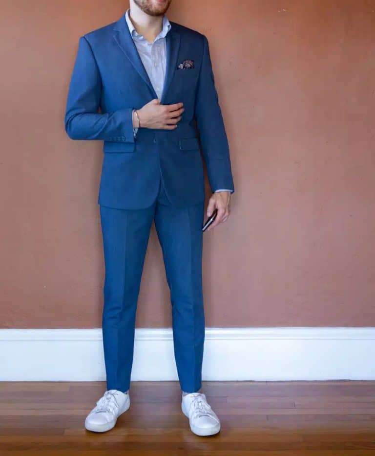 Men'S Beach Wedding Attire Suit Menswear Light Blue $199 main image 0
