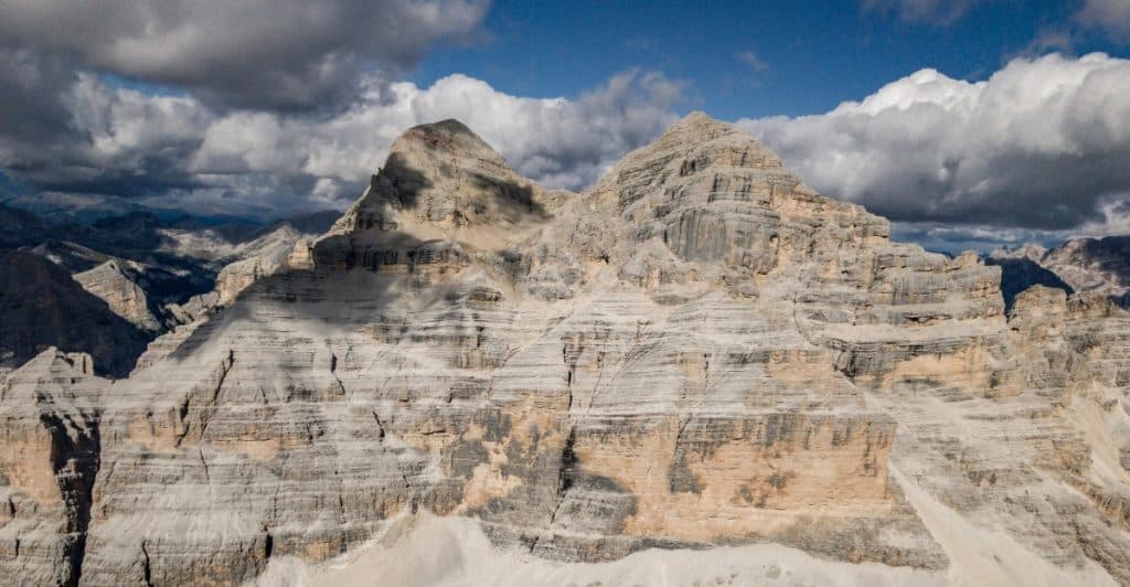 Dolomites Mountain Range in Italy