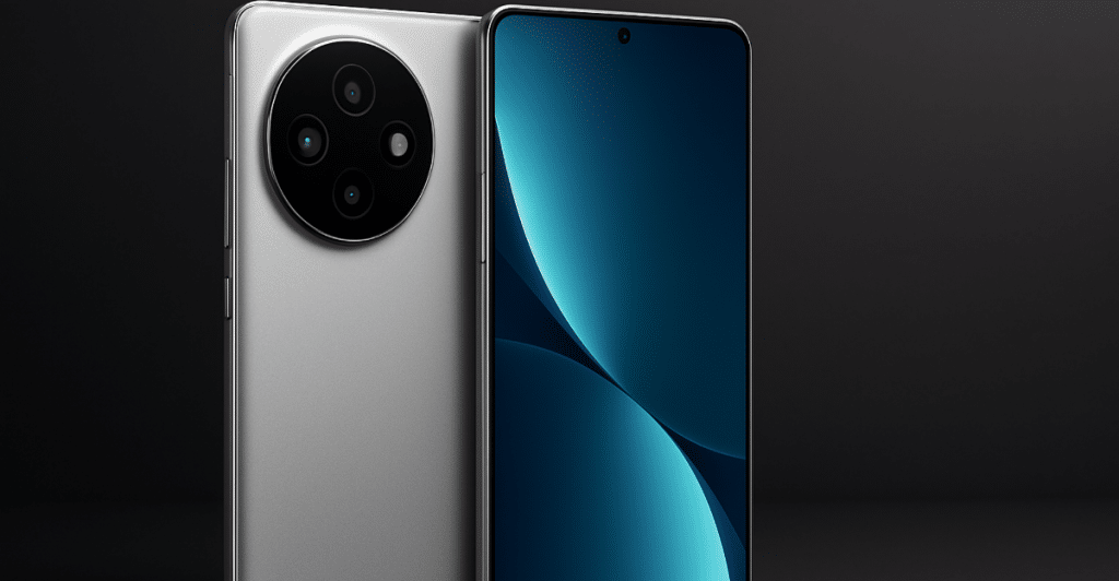 A studio shot of the Oppo Find X8 Pro, highlighting its camera system and display.
