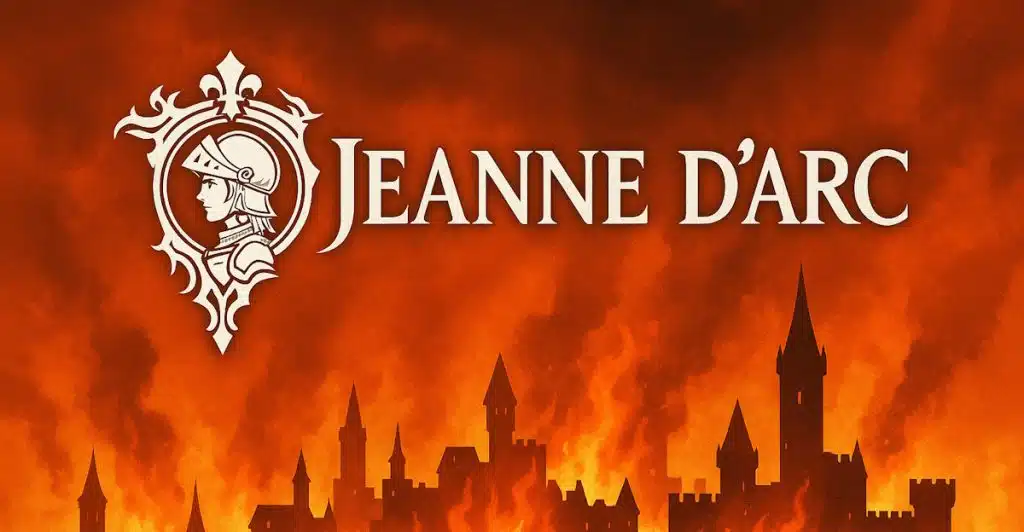 A picture of the Jeanne D' Arc Game's cover. 