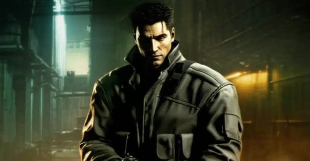 A picture of Gabe Logan, the protagonist of Syphon Filter. 