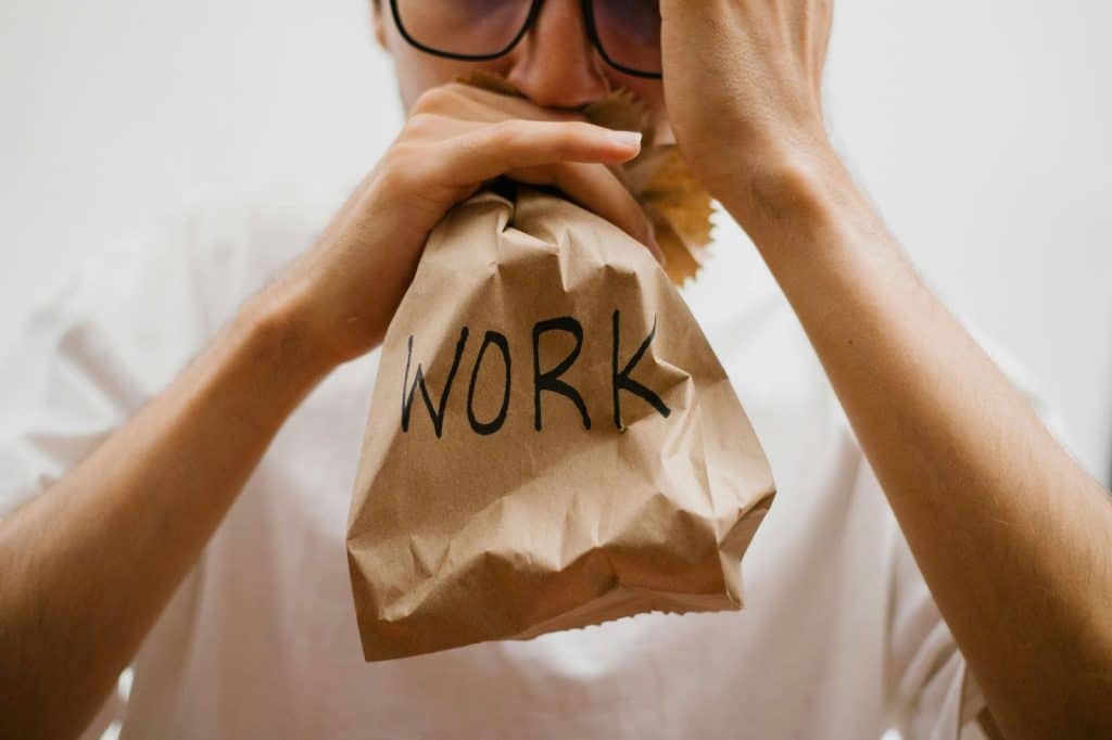 A man that is busy with his work