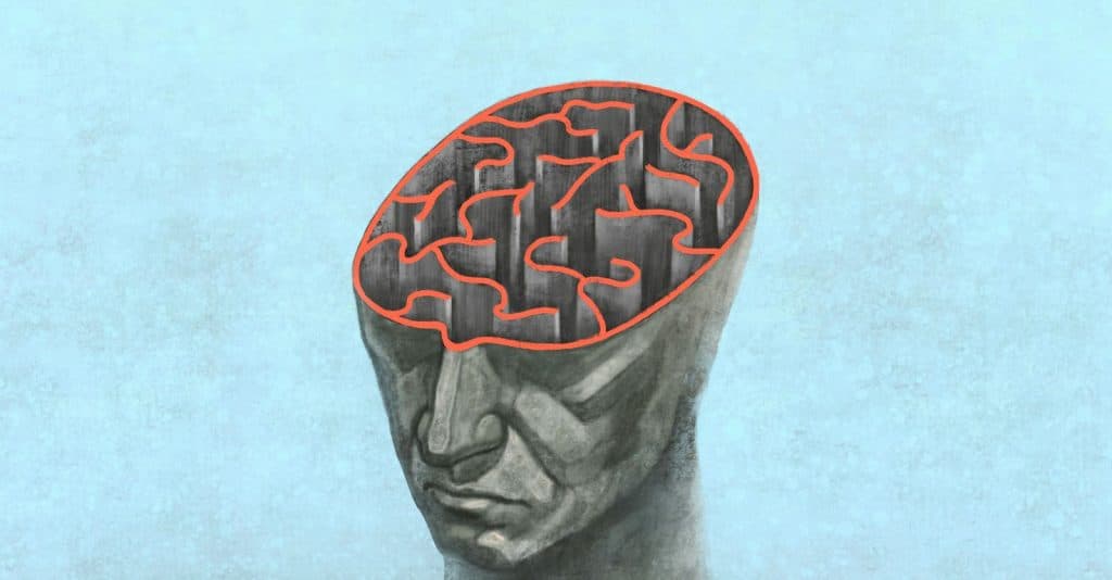 An illustration of a “mind maze”