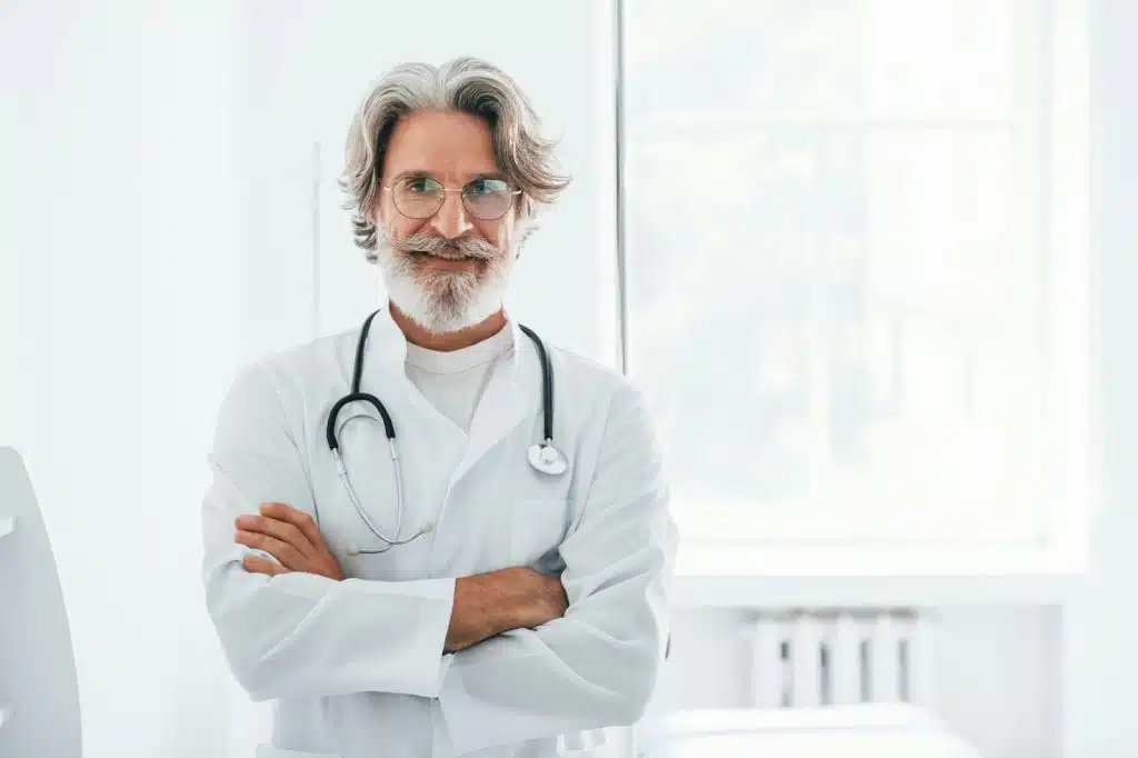 A picture of a doctor