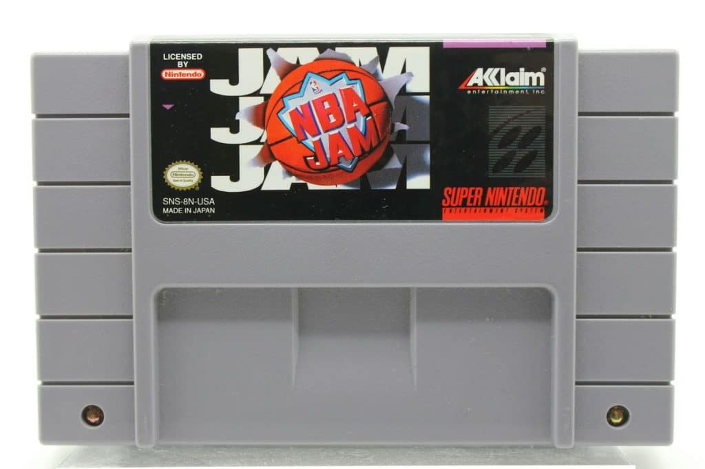 Card game of NBA jam.