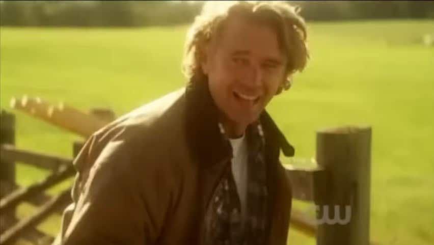 A picture of Jonathan Kent on one of the scenes in the movie