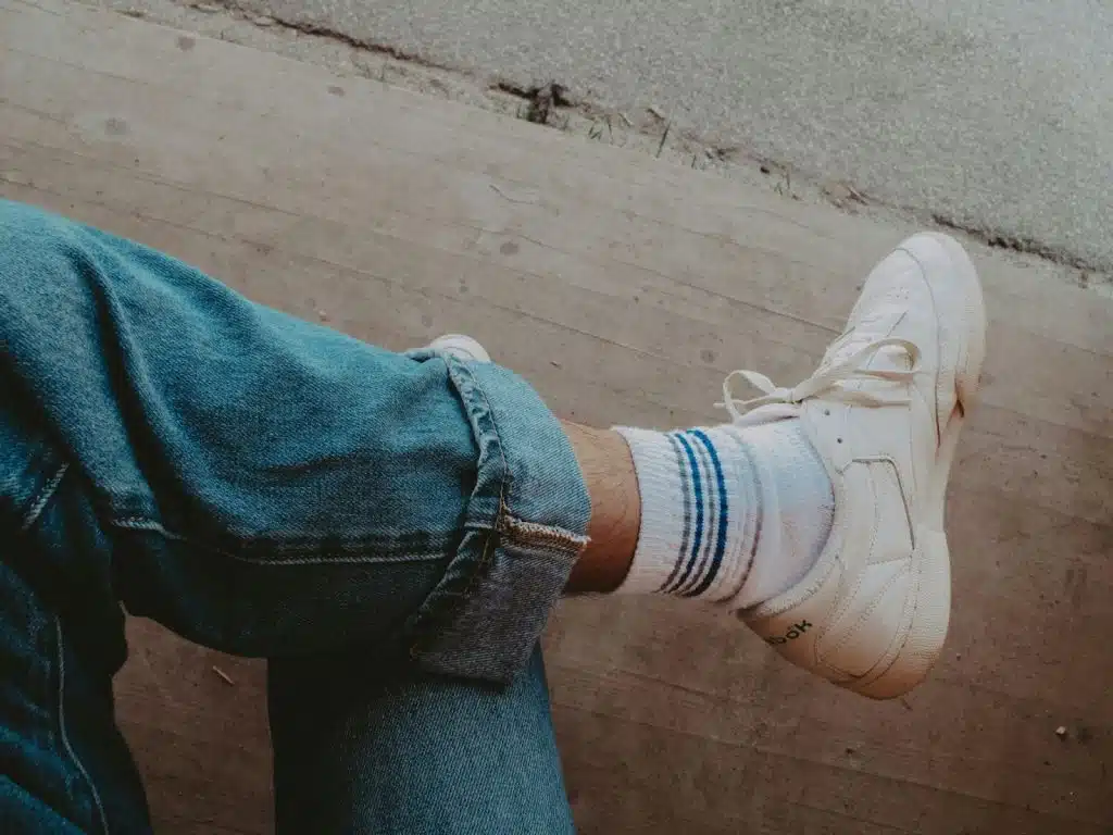 A picture of a man wearing a casual outfit.