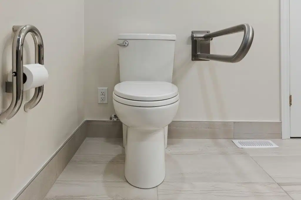 A picture of a toilet.