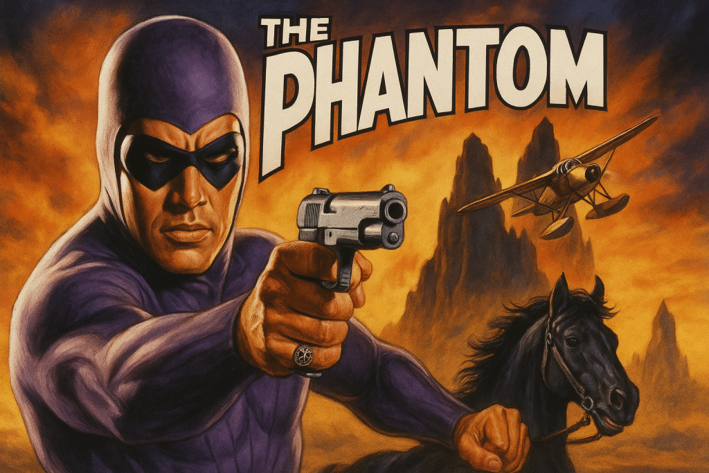 A generated mock-up cover of the phantom movie