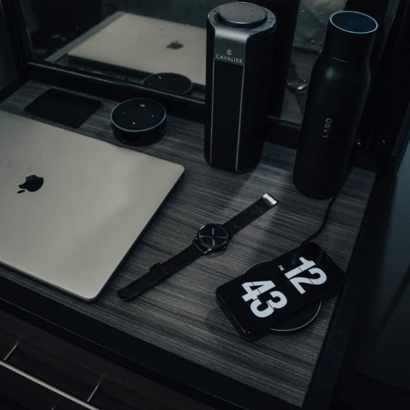 A picture of a technology owned by someone