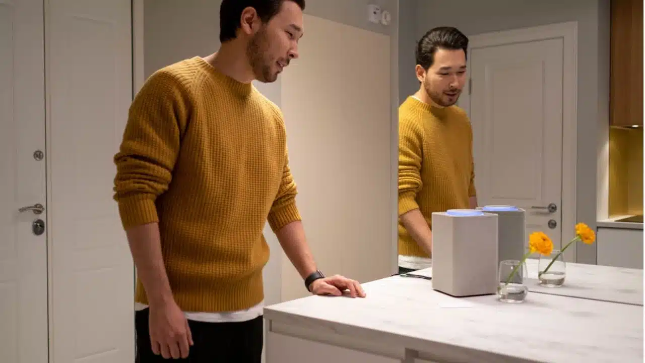 Man preparing himself emotionally for all possible outcomes after a relationship break.