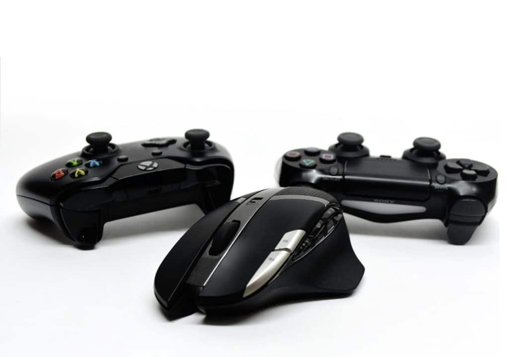 A set of controller accessories.
