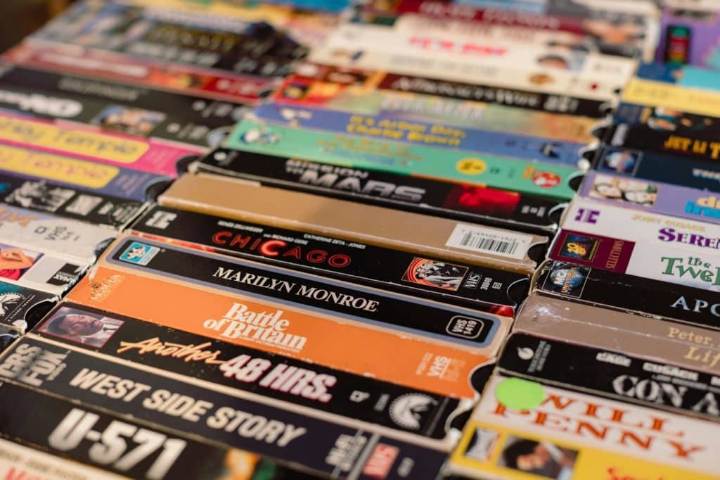 A set of 90’s tapes