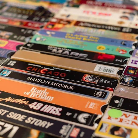 A set of 90’s tapes