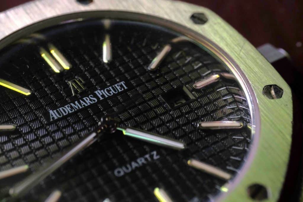 A Close-up picture of a product of Audemars Piguet