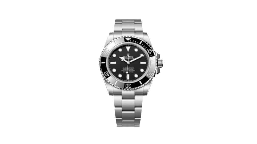 A photo of a Rolex Submariner 5513 on a white background.