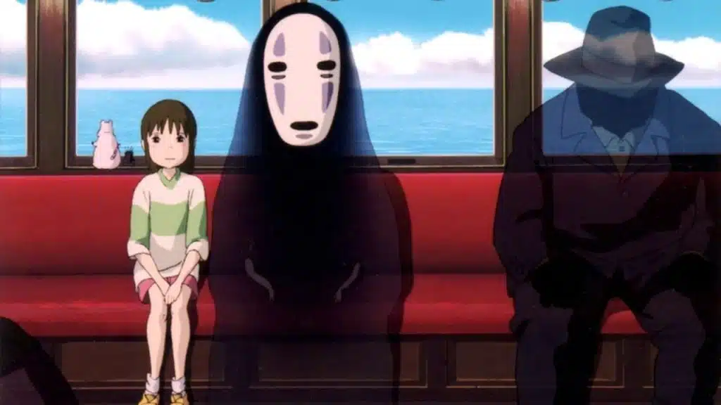 A still from the movie "Spirited Away".