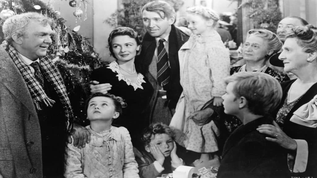 A still from the movie "It's a Wonderful Life".
