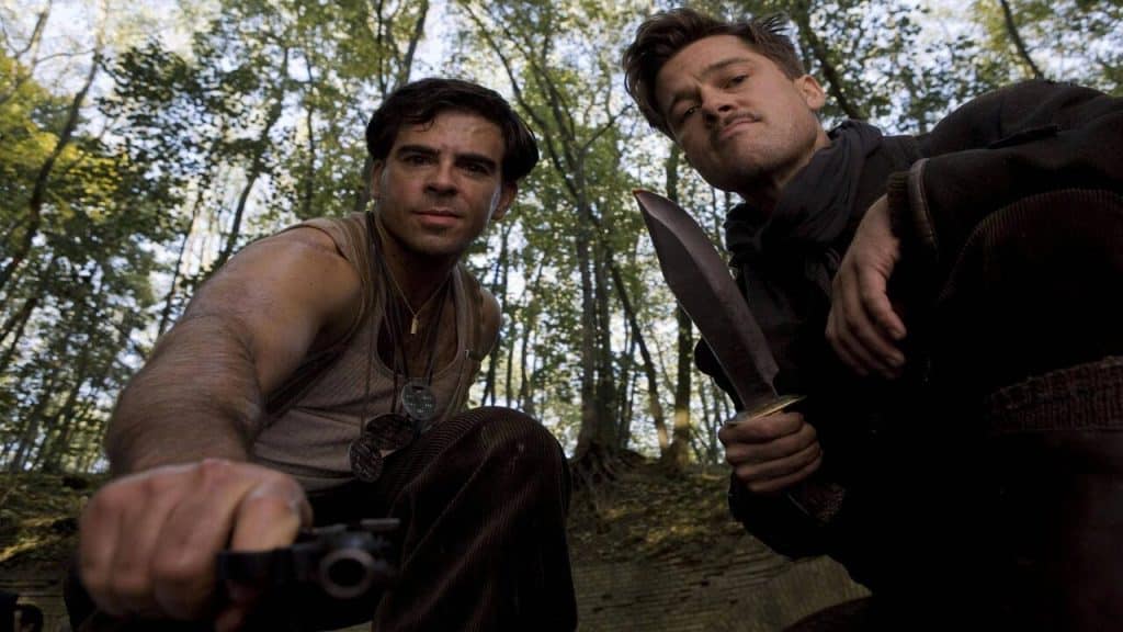 A still from the movie "Inglorious Bastards".