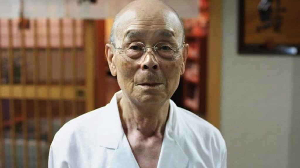 A still from the movie "Jiro Dreams of Sushi".