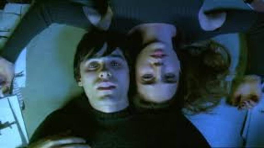 A still from the film "Requiem for a Dream".