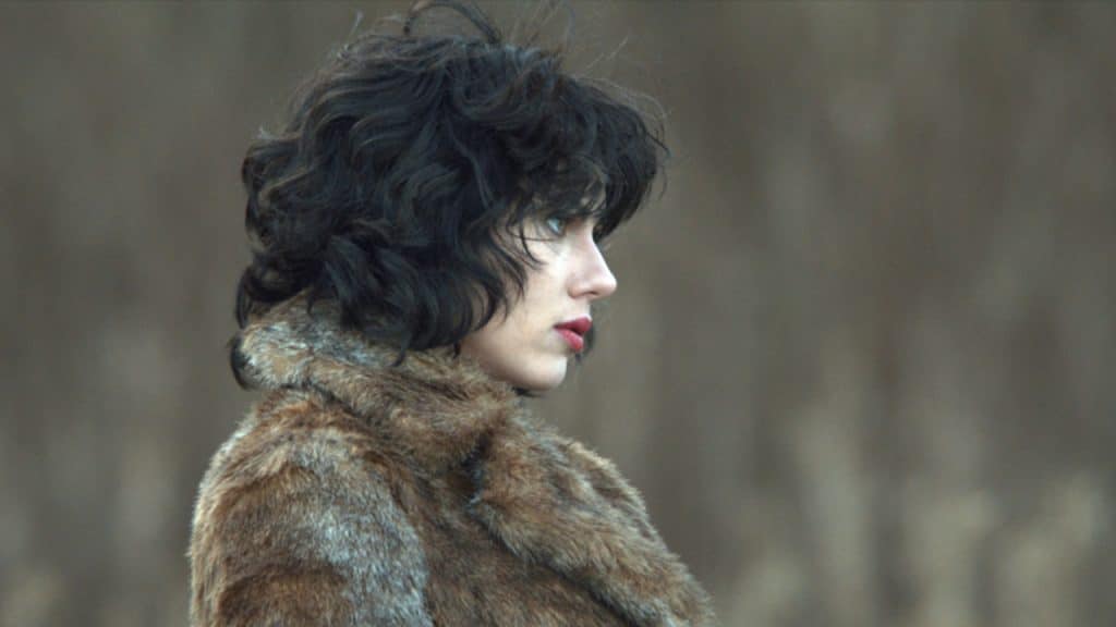 A still from the movie Under the Skin. 