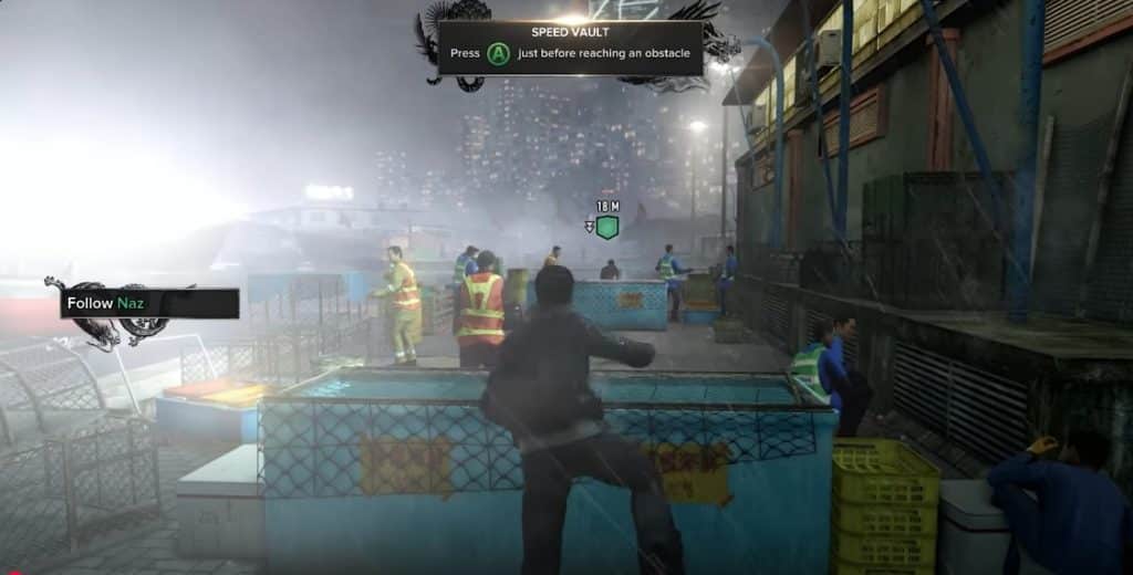 A picture of a game Sleeping Dogs