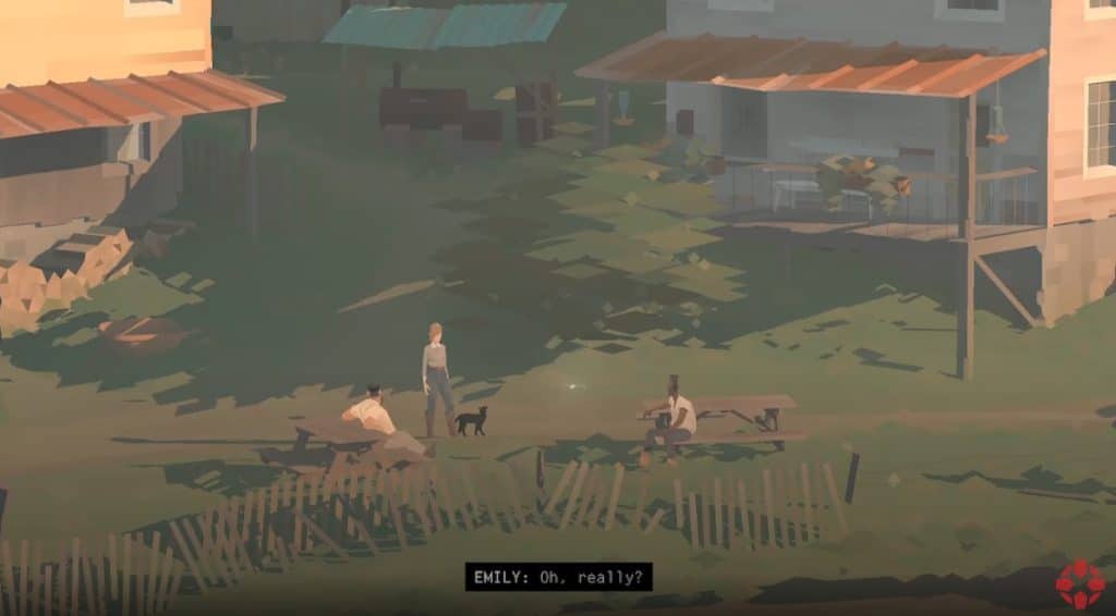 A picture of a game Kentucky Zero.