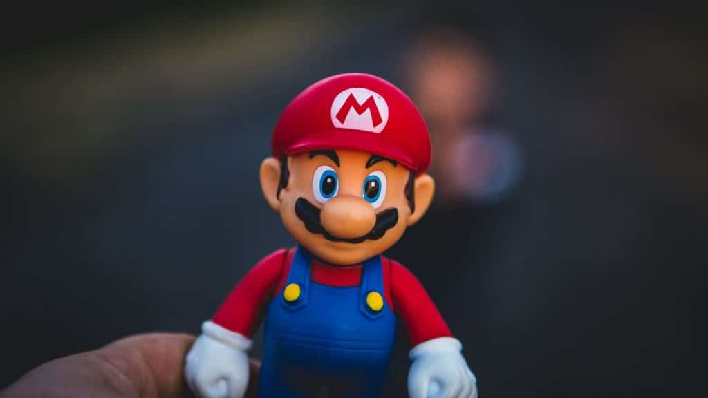 A picture of Super Mario.