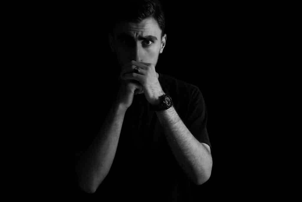 A picture of a man holding his fist