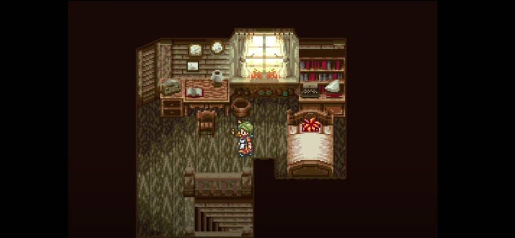 A picture of chrono trigger game