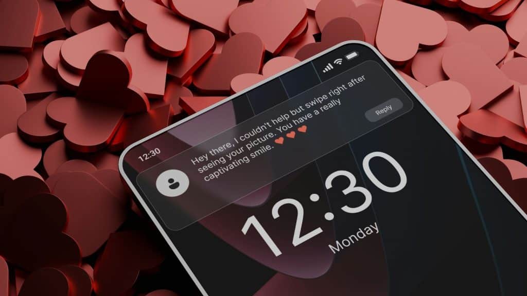 A message about someone’s profile