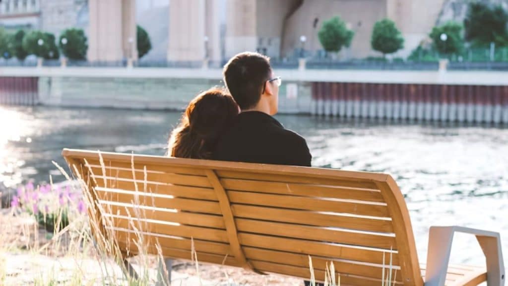 Man attentively listening to his partner during a heart to heart talk