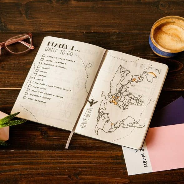 A travel bucket list